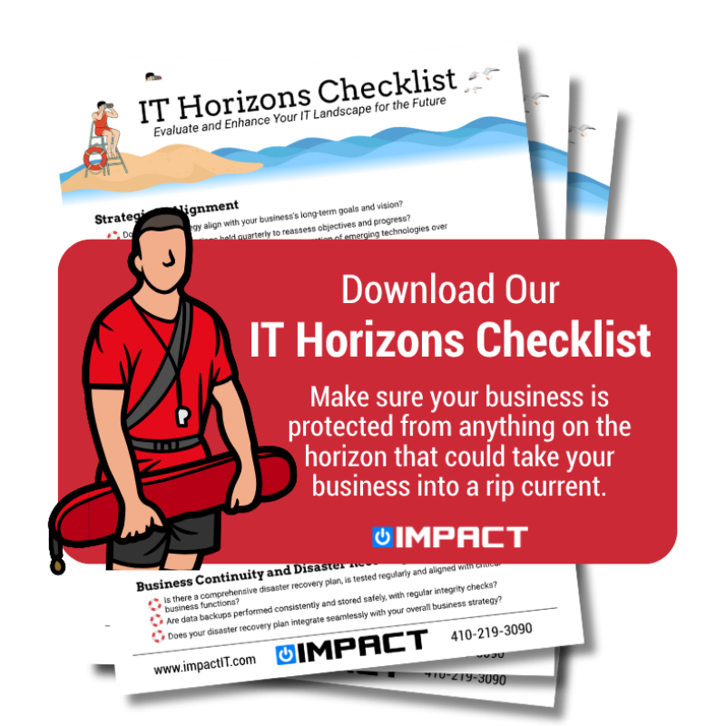 Download our “IT Horizons Checklist”